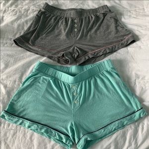 Aerie Button Pajama Shorts
